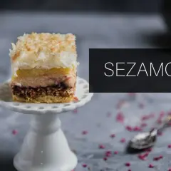 Pyszny przepis na ciasto z chałwą i sezamem, które zachwyca smakiem