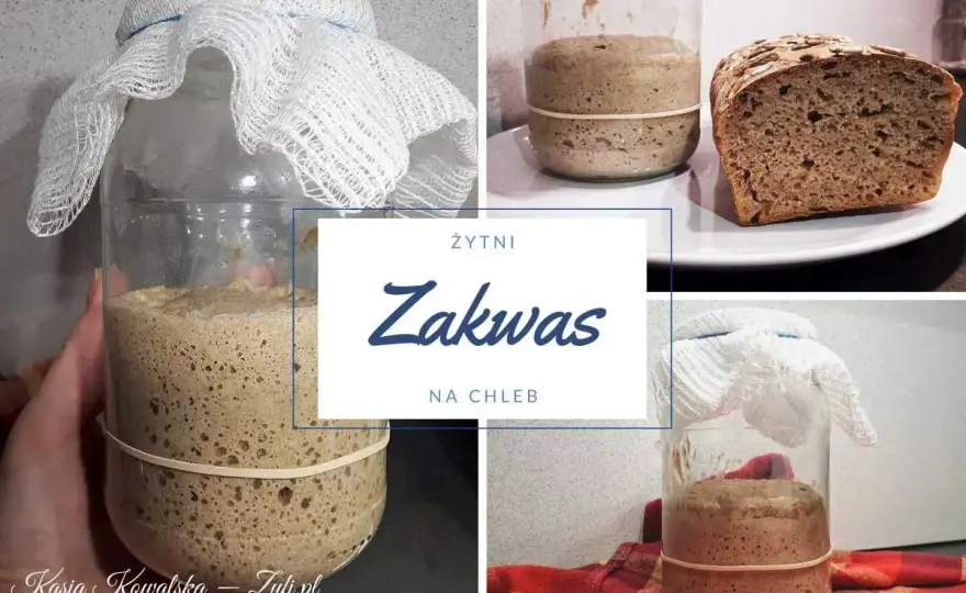 Zakwas na chleb - Jak zrobić i prowadzić krok po kroku?